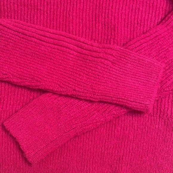 Eloide cropped women’s sweater pink long sleeve NWT SZ XS - Picture 7 of 8